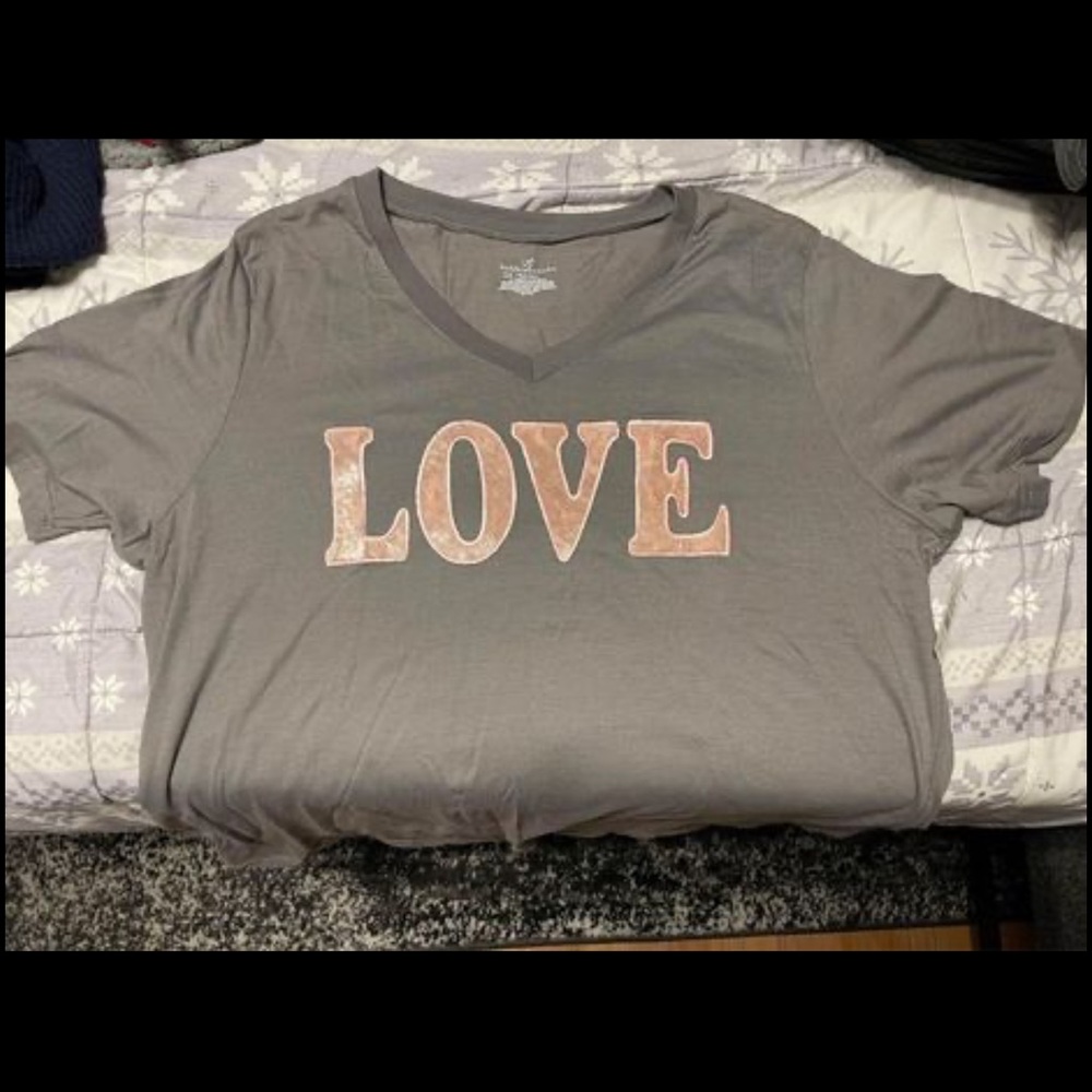 Bobbie Brooks V Neck Sleepwear or T Shirt. New With Tags